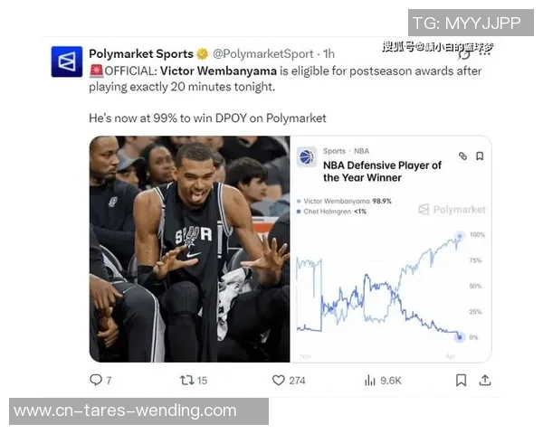 文班包办MVP和DPOY？两项概率22.9%+68% 创前史榜首纪录